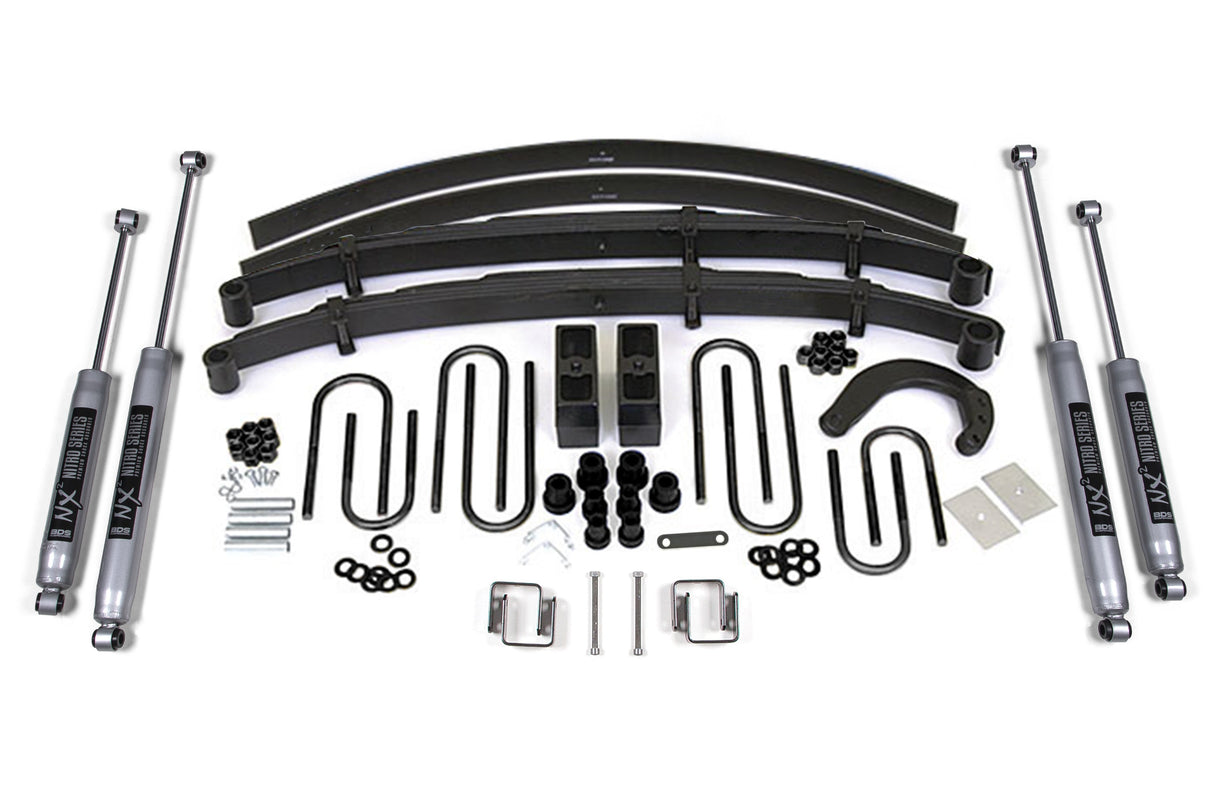 4 Inch Lift Kit | Chevy/GMC 1/2 Ton Truck/SUV (88-91) 4WD BDS Suspension