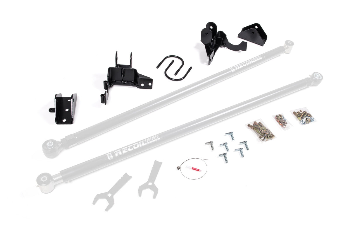Recoil Traction Bar Mounting Kit | Chevy Silverado and GMC Sierra 2500HD / 3500HD (11-19) | SRW/DRW BDS Suspension