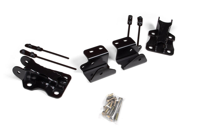 Recoil Traction Bar Mounting Kit | Chevy Silverado and GMC Sierra 2500HD / 3500HD (20-26) | SRW BDS Suspension