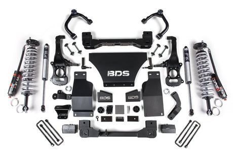 2.5 Inch Lift Kit | FOX 2.5 Performance Elite Coil-Over | Chevy Trail Boss or GMC AT4 1500 (19-24) 4WD | Gas BDS Suspension