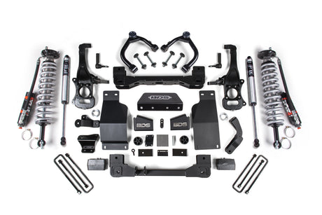 4 Inch Lift Kit | FOX 2.5 Performance Elite Coil-Over | Chevy Silverado or GMC Sierra 1500 (19-24) 4WD | Diesel BDS Suspension