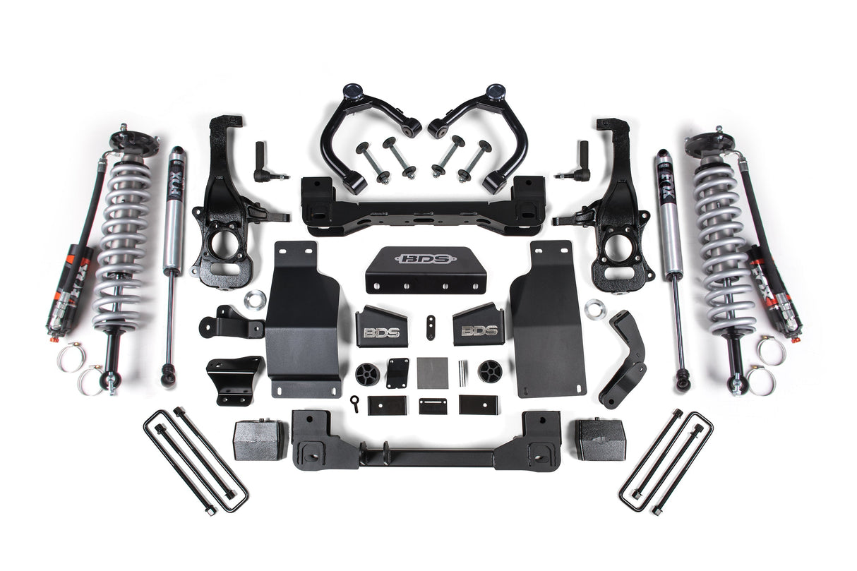 4 Inch Lift Kit | FOX 2.5 Performance Elite Coil-Over | Chevy Trail Boss or GMC AT4 1500 (20-26) 4WD | Diesel BDS Suspension
