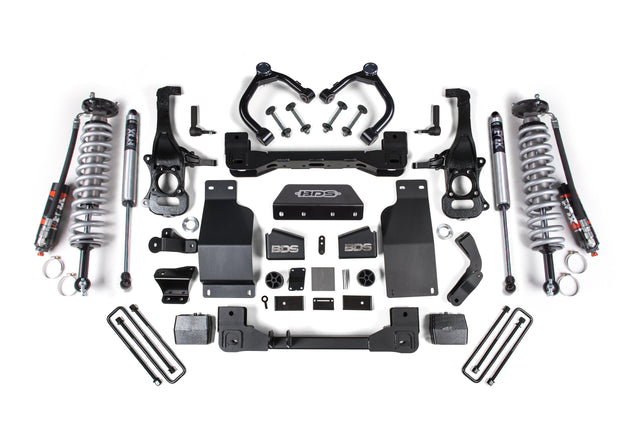 4 Inch Lift Kit | FOX 2.5 Performance Elite Coil-Over | Chevy Trail Boss or GMC AT4 1500 (20-26) 4WD | Diesel BDS Suspension