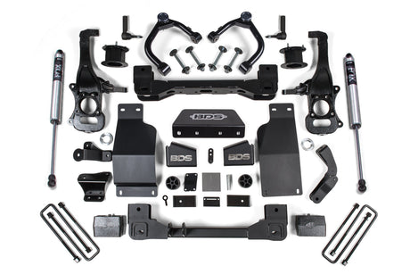4 Inch Lift Kit | Chevy Trail Boss or GMC AT4 1500 (20-26) 4WD | Diesel BDS Suspension