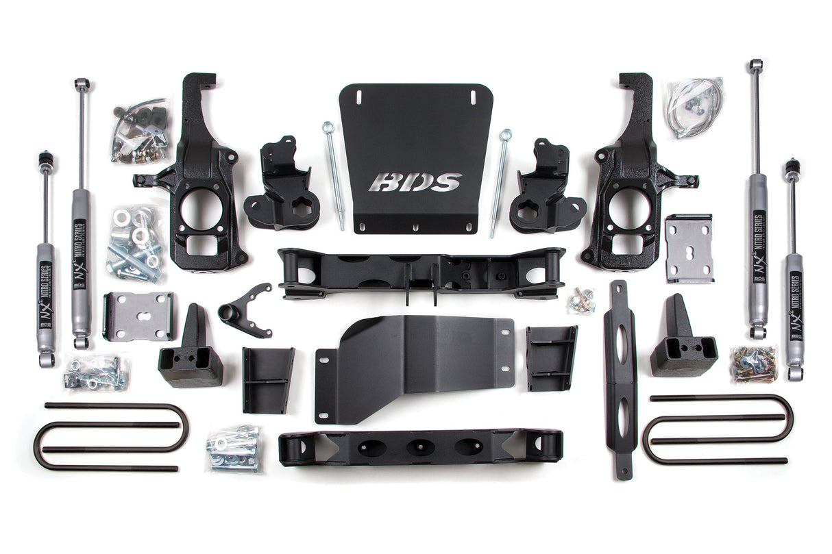 6.5 Inch Lift Kit | Chevy Silverado or GMC Sierra 2500HD/3500 (11-19) BDS Suspension