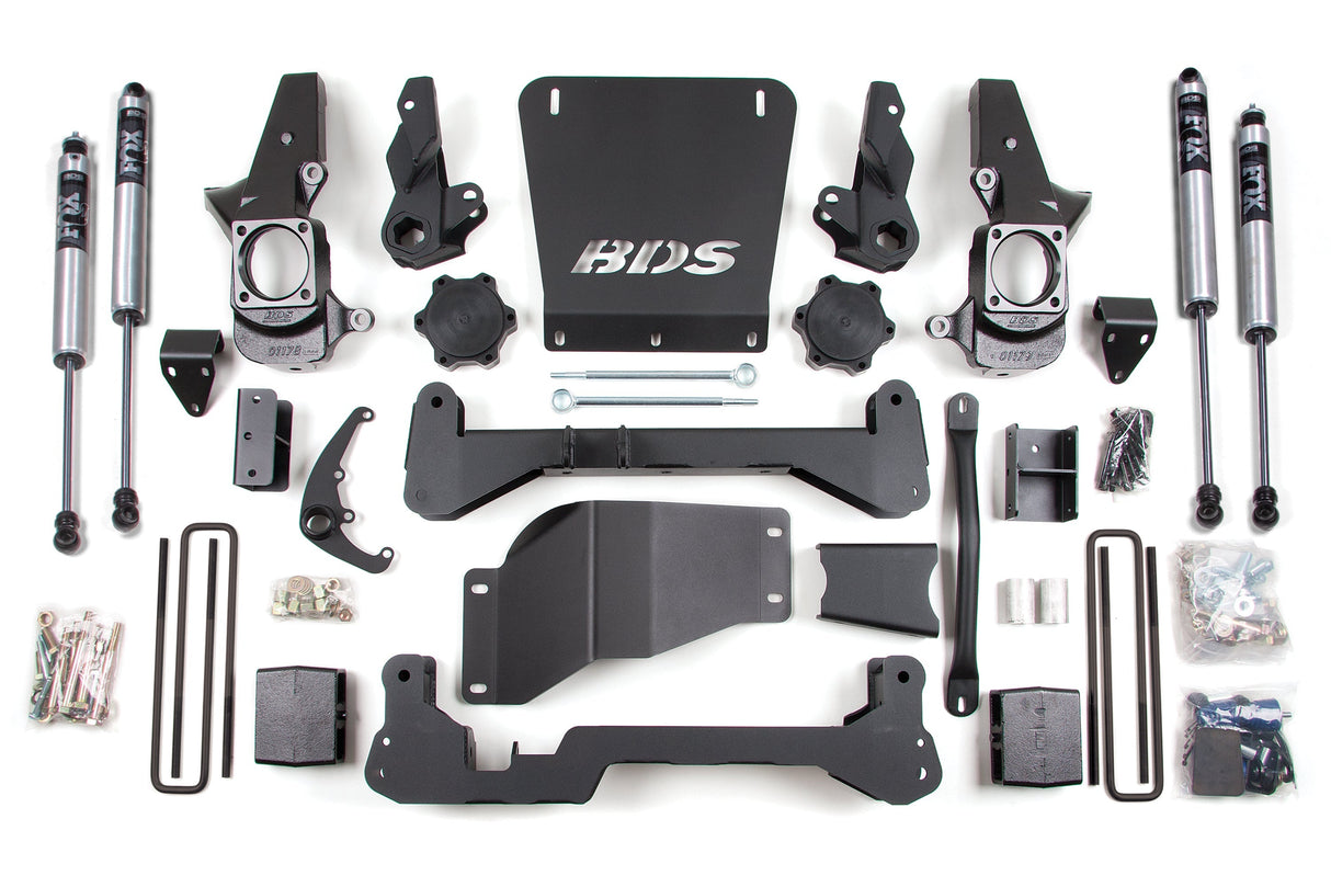 7 Inch Lift Kit | Chevy Silverado or GMC Sierra 2500HD/3500 (01-10) 4WD BDS Suspension