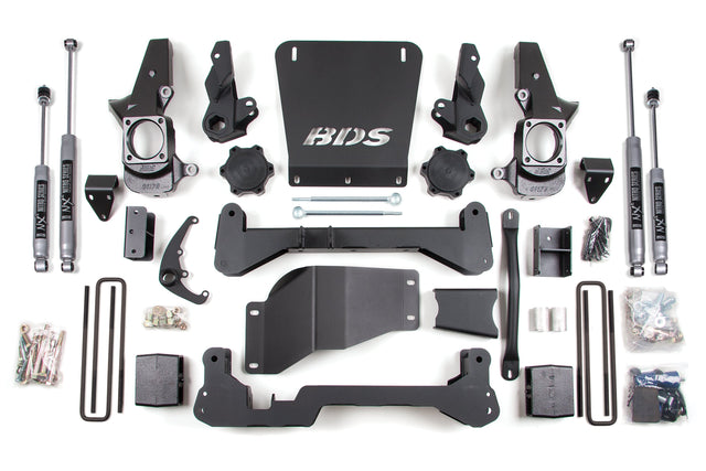 7 Inch Lift Kit | Chevy Silverado or GMC Sierra 2500HD/3500 (01-10) 4WD BDS Suspension