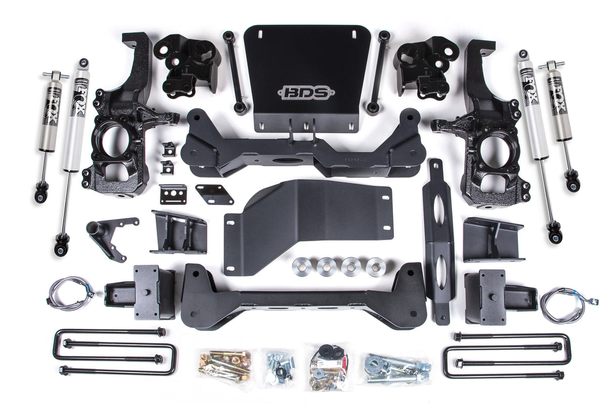 5 Inch Lift Kit | FOX 2.5 HTO Performance Series | Chevy Silverado or GMC Sierra 2500HD/3500HD (20-26) 4WD BDS Suspension