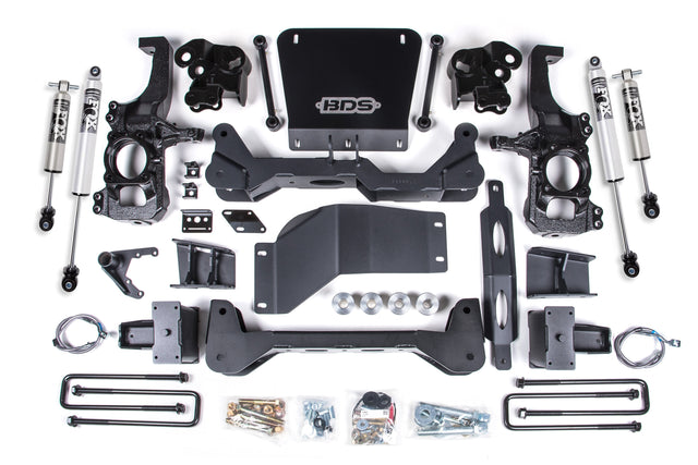 5 Inch Lift Kit | FOX 2.5 HTO Performance Series | Chevy Silverado or GMC Sierra 2500HD/3500HD (20-26) 4WD BDS Suspension