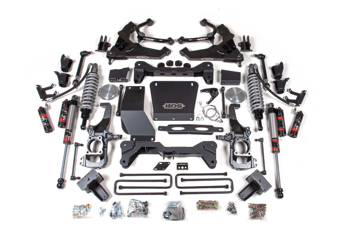 6.5 Inch Lift Kit | FOX 2.5 Coilover Conversion | Chevy Silverado or GMC Sierra 2500HD/3500HD (20-26) | Diesel BDS Suspension