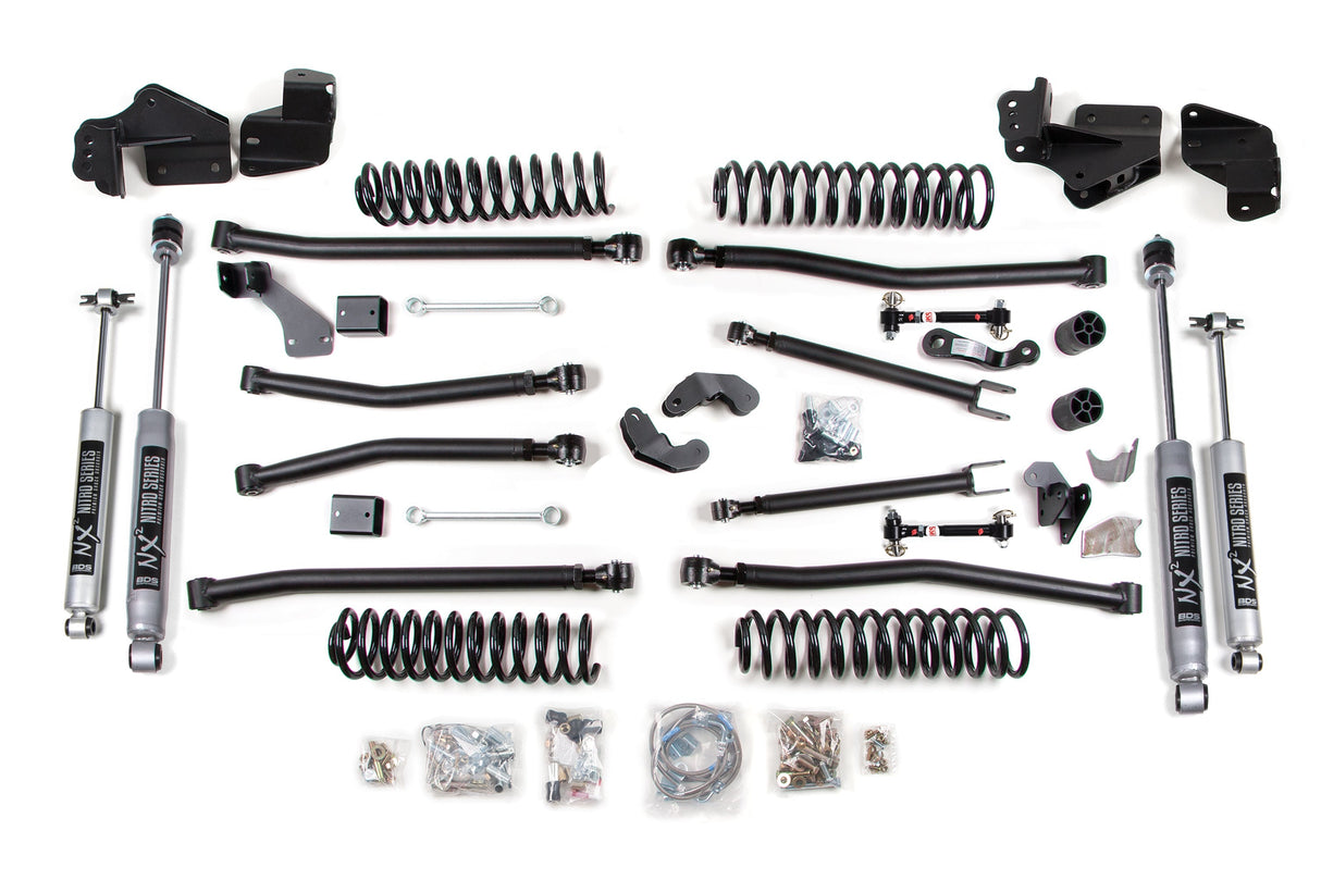 6.5 Inch Lift Kit | Long Arm | Jeep Wrangler JK (07-18) 4-Door BDS Suspension