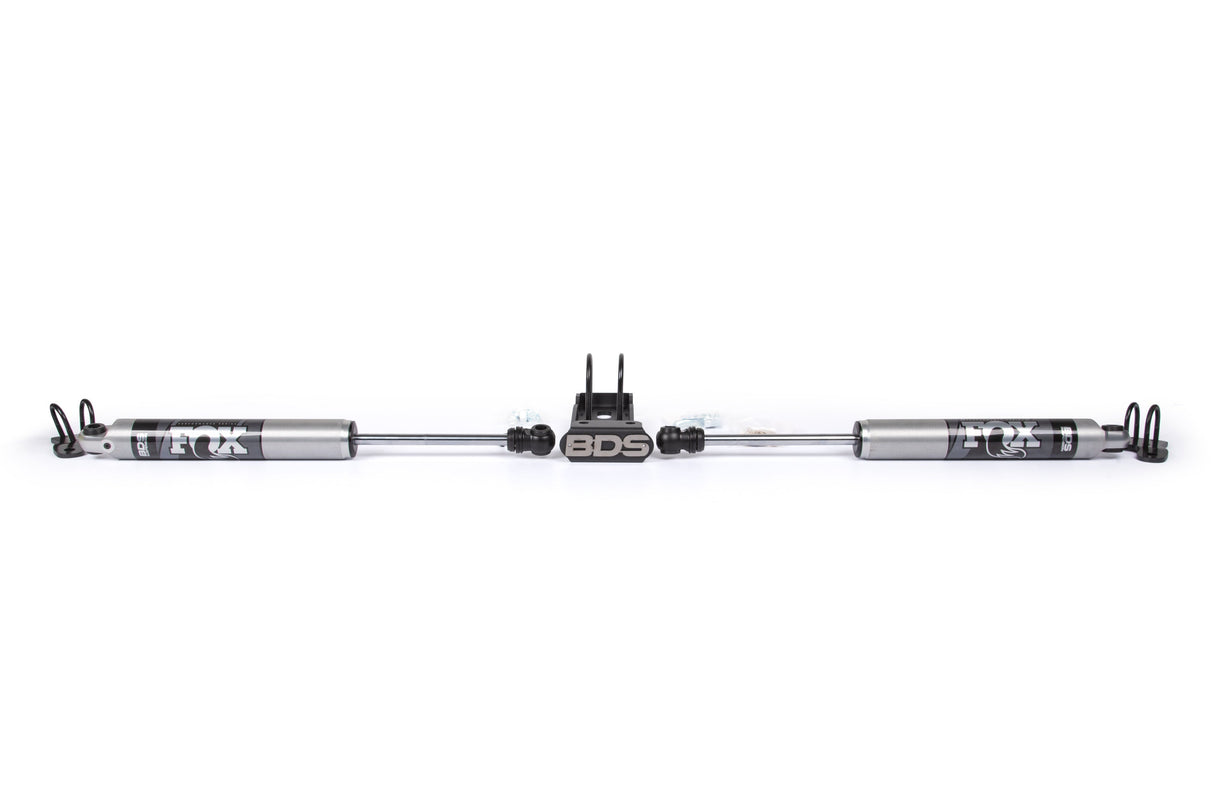 Dual Steering Stabilizer kit W/ FOX 2.0 Performance Shocks | Jeep Wrangler JL (18-26) and Gladiator JT (20-26) BDS Suspension