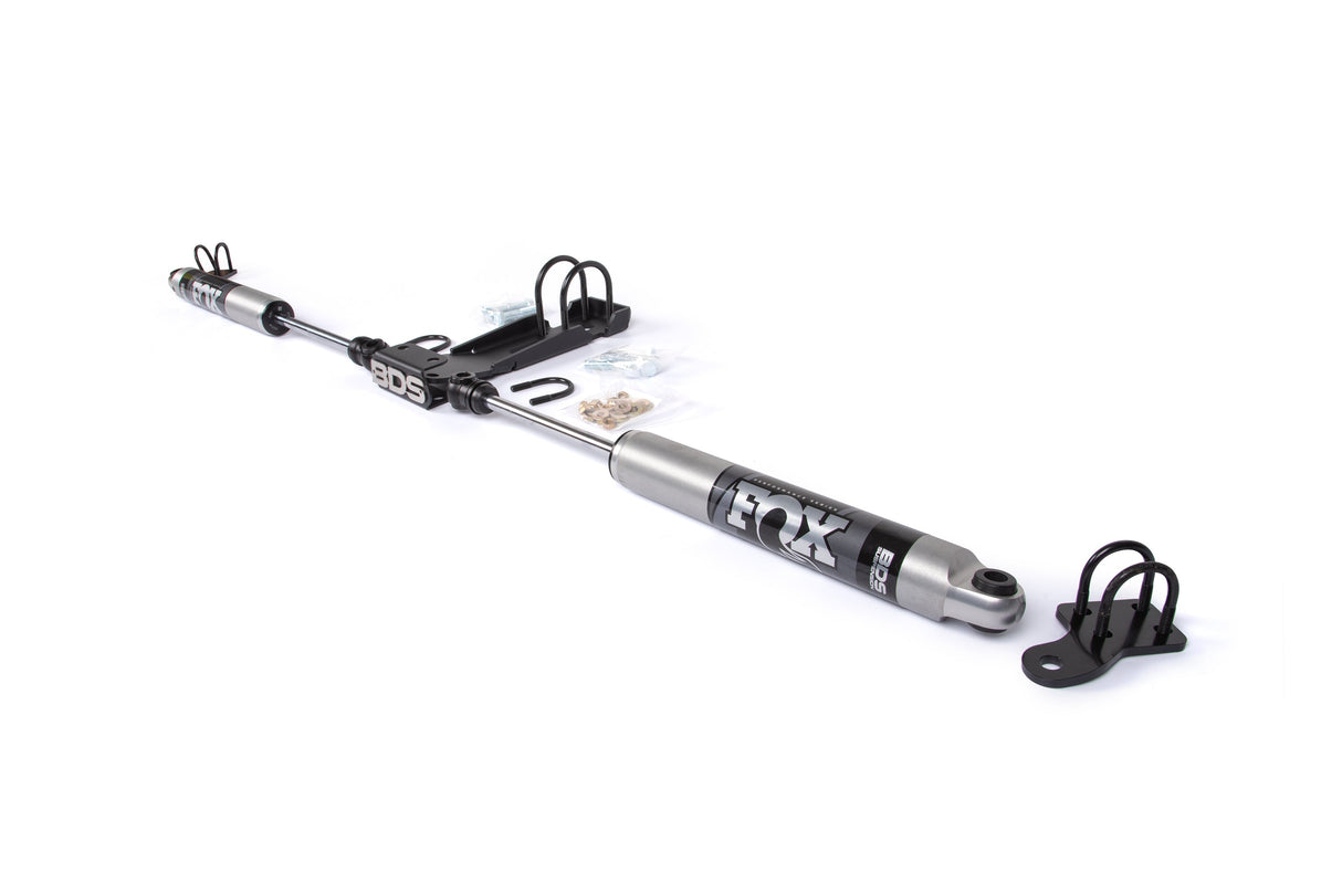 Dual Steering Stabilizer Kit w/ FOX 2.0 Performance Shocks | Jeep Wrangler JK (07-18) BDS Suspension