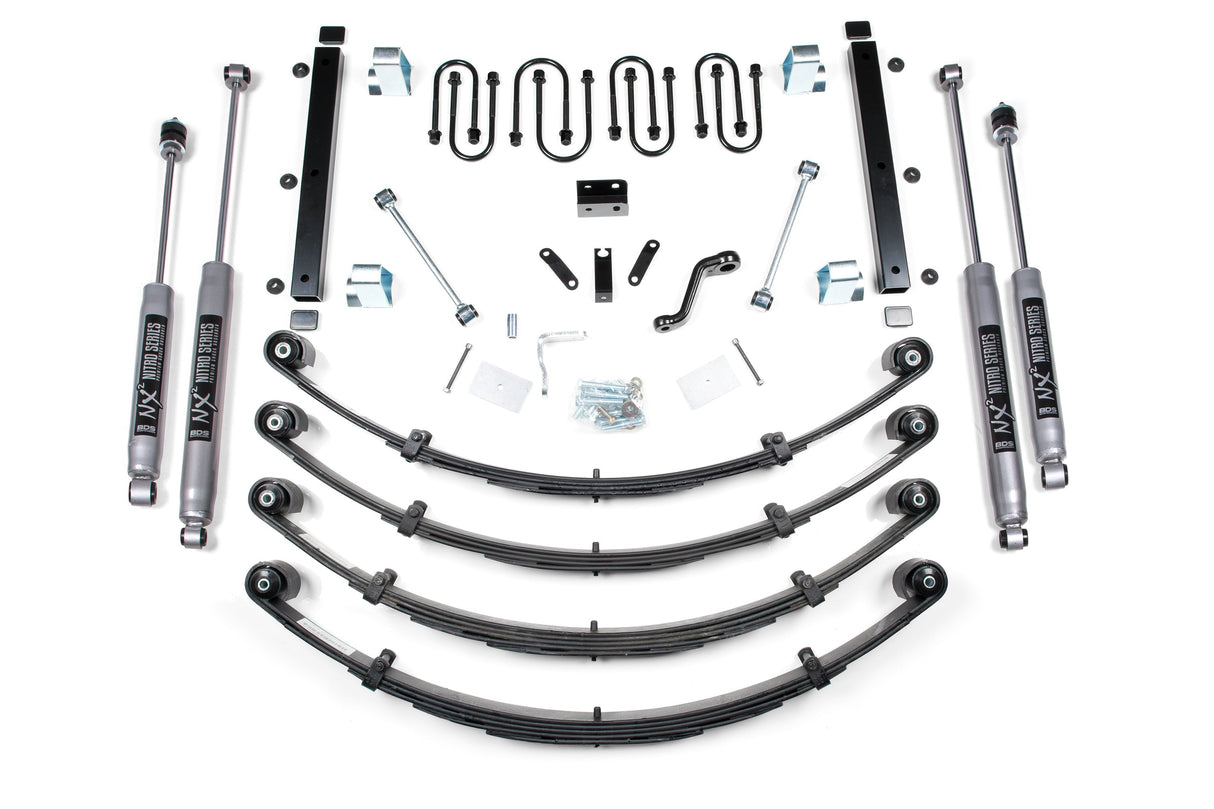 3.5 Inch Lift Kit | Jeep Wrangler YJ (87-95) BDS Suspension