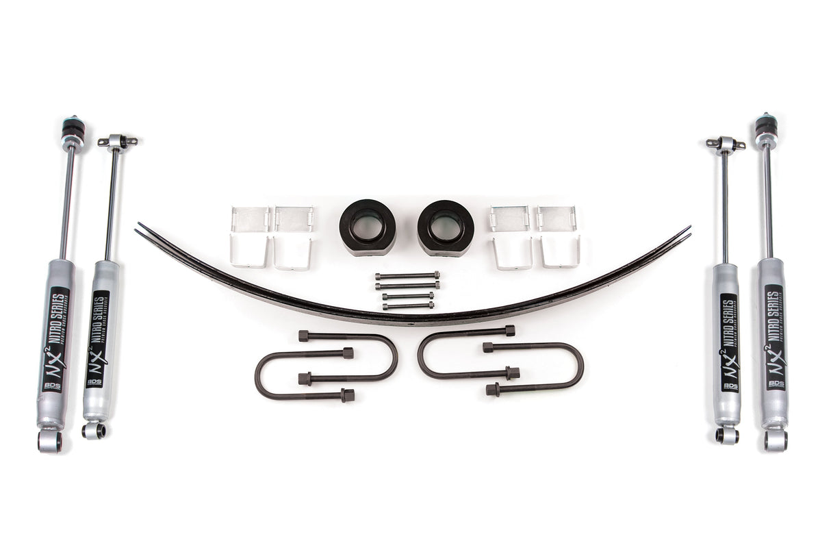 1.75 Inch Lift Kit | Jeep Cherokee XJ (84-01) BDS Suspension