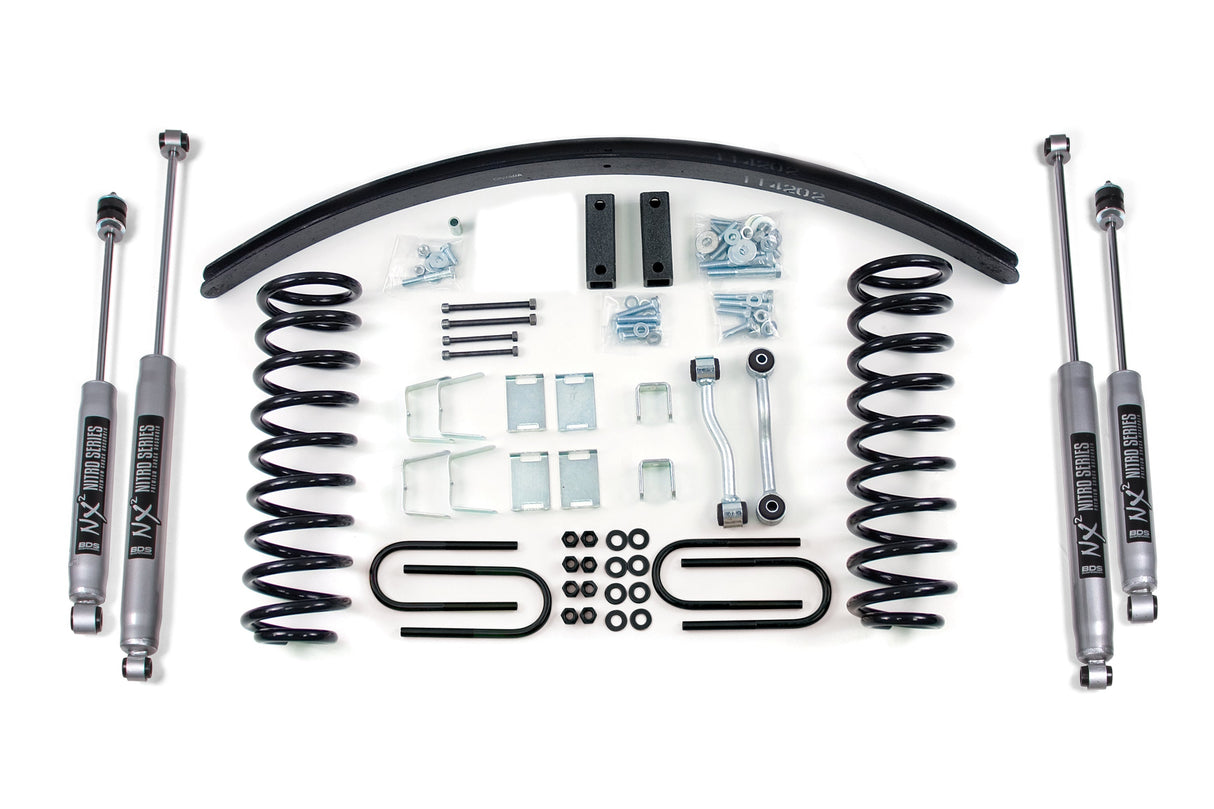 3 Inch Lift Kit | Jeep Comanche MJ (86-91) BDS Suspension