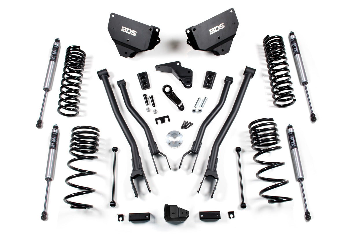4 Inch Lift Kit w/ 4-Link | Ram 2500 (14-18) 4WD | Gas BDS Suspension