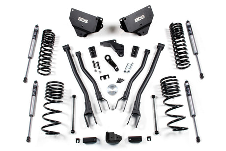 4 Inch Lift Kit w/ 4-Link | Ram 2500 (14-18) 4WD | Gas BDS Suspension