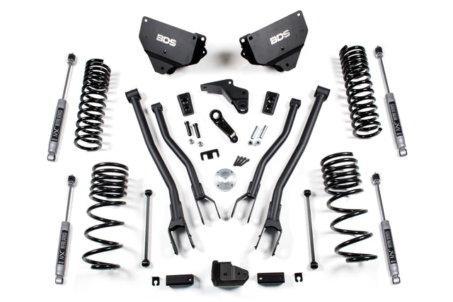 4 Inch Lift Kit w/ 4-Link | Ram 2500 (14-18) 4WD | Gas BDS Suspension