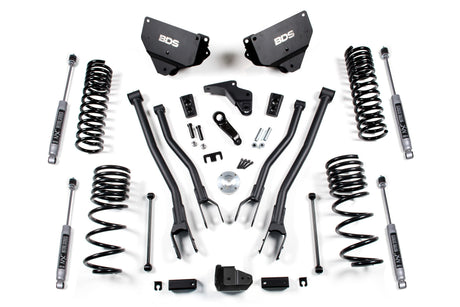 4 Inch Lift Kit w/ 4-Link | Ram 2500 (14-18) 4WD | Diesel BDS Suspension