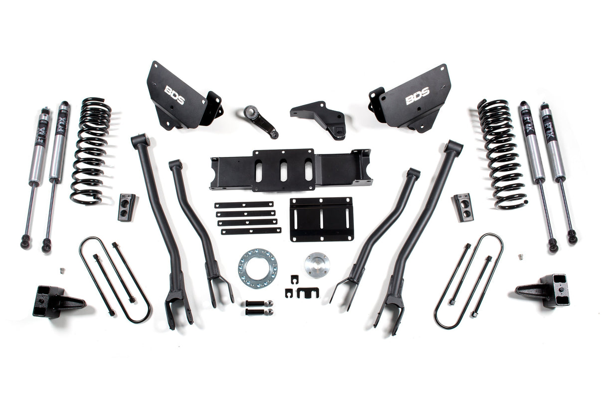 5.5 Inch Lift Kit w/ 4-Link | Ram 3500 (13-18) 4WD | Gas BDS Suspension