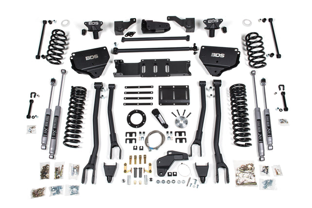 8 Inch Lift Kit w/ 4-Link | Ram 2500 (14-18) 4WD | Diesel BDS Suspension