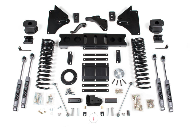 5.5 Inch Lift Kit w/ 4-Link | Ram 2500 w/ Rear Air Ride (14-18) 4WD | Gas BDS Suspension