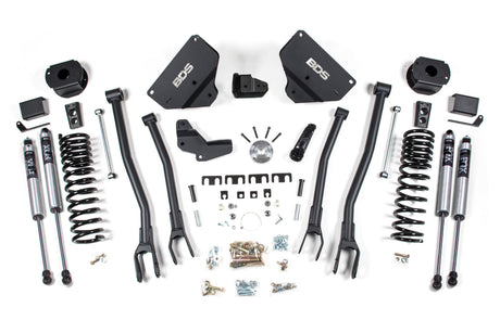 4 Inch Lift Kit w/ 4-Link | Ram 2500 w/ Rear Air Ride (14-18) 4WD | Gas BDS Suspension