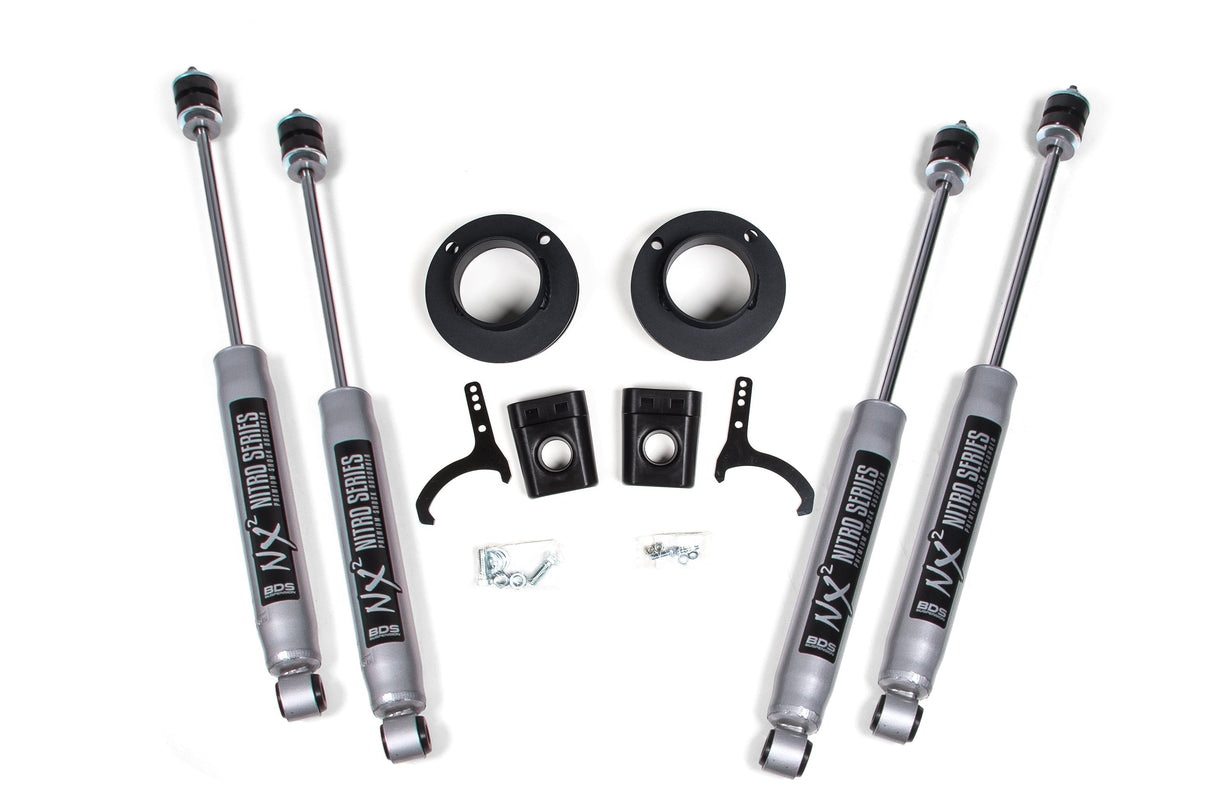 2 Inch Leveling Kit | Ram 2500 w/ Rear Air Ride (14-26) 4WD BDS Suspension