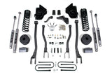 4 Inch Lift Kit w/ 4-Link | Ram 3500 w/ Rear Air Ride (13-18) 4WD | Gas BDS Suspension