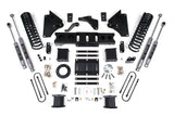 5.5 Inch Lift Kit | Ram 3500 w/ Rear Air Ride (13-18) 4WD | Gas BDS Suspension