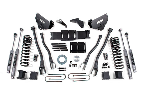 6 Inch Lift Kit w/ 4-Link | Ram 3500 w/ Rear Air Ride (13-18) 4WD | Diesel BDS Suspension