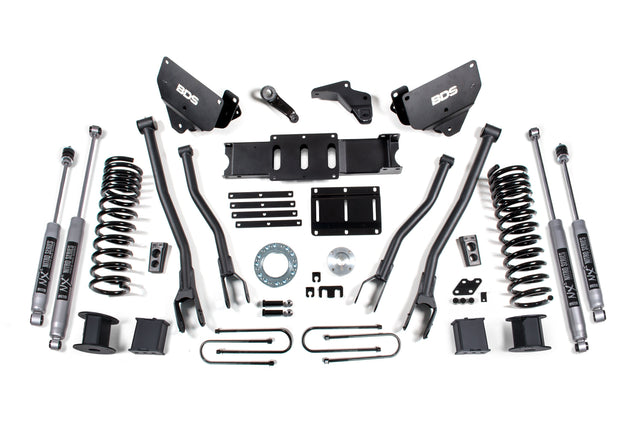 6 Inch Lift Kit w/ 4-Link | Ram 3500 w/ Rear Air Ride (13-18) 4WD | Diesel BDS Suspension