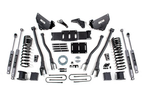 5.5 Inch Lift Kit w/ 4-Link | Ram 3500 w/ Rear Air Ride (13-18) 4WD | Gas BDS Suspension