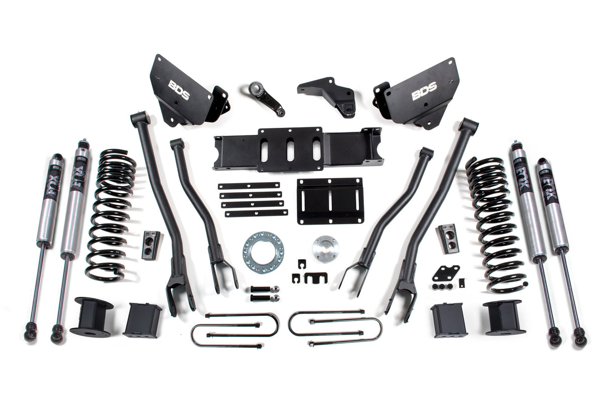 6 Inch Lift Kit w/ 4-Link | Ram 3500 w/ Rear Air Ride (13-18) 4WD | Diesel BDS Suspension