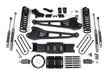 4 Inch Lift Kit w/ Radius Arm | 3 Inch Rear Block | Ram 3500 (19-24) 4WD | Diesel BDS Suspension
