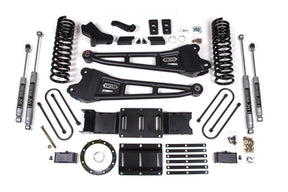 4 Inch Lift Kit w/ Radius Arm | 3 Inch Rear Block | Ram 3500 (19-24) 4WD | Diesel BDS Suspension
