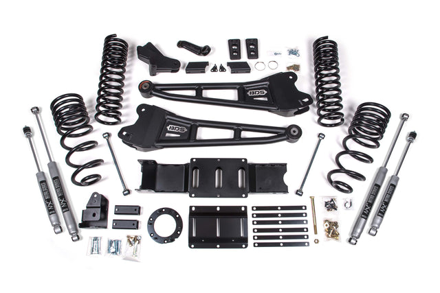 4 Inch Lift Kit w/ Radius Arm | Ram 2500 (19-24) 4WD | Diesel BDS Suspension