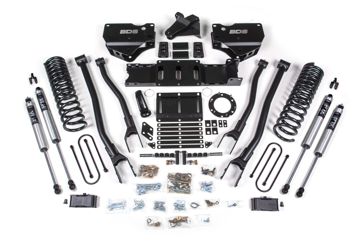 4 Inch Lift Kit w/ 4-Link | Ram 3500 (19-23) 4WD | Gas BDS Suspension