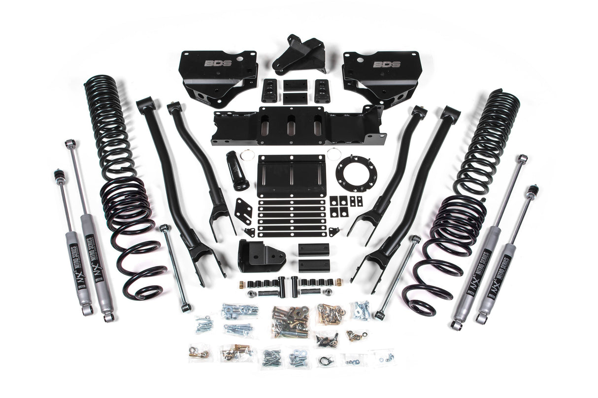 4 Inch Lift Kit w/ 4-Link | Ram 2500 (19-24) 4WD | Diesel BDS Suspension