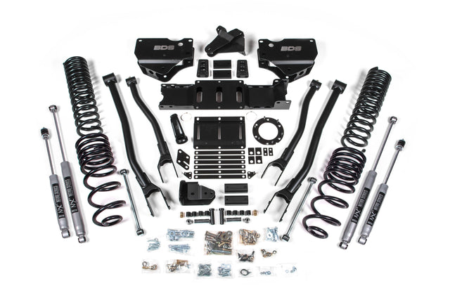 4 Inch Lift Kit w/ 4-Link | Ram 2500 (19-26) 4WD | Gas BDS Suspension