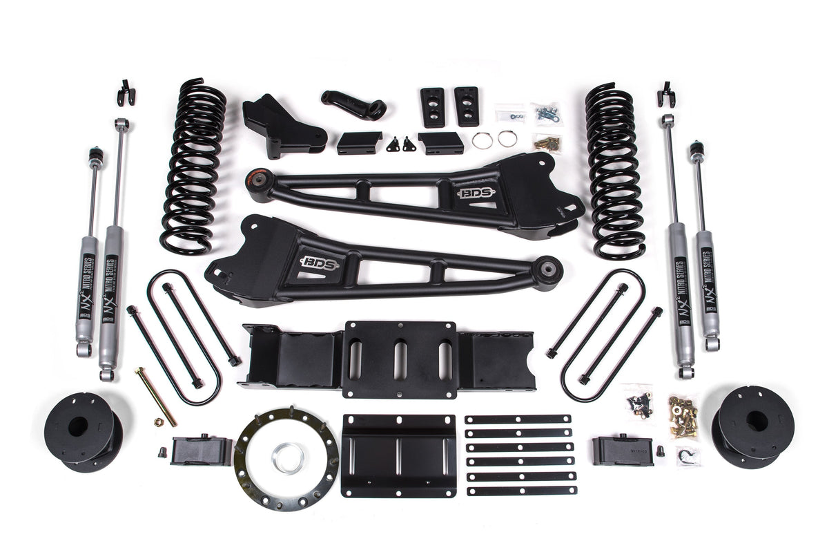 4 Inch Lift Kit w/ Radius Arm | Ram 3500 w/ Rear Air Ride (19-24) 4WD | Diesel BDS Suspension