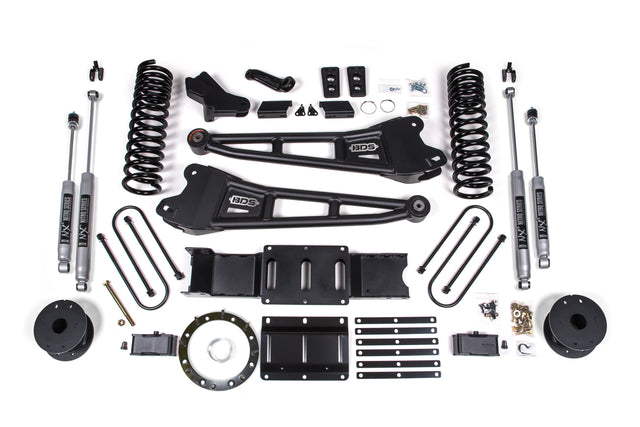 4 Inch Lift Kit w/ Radius Arm | Ram 3500 w/ Rear Air Ride (19-24) 4WD | Diesel BDS Suspension
