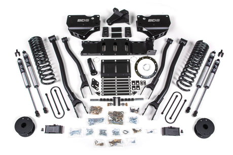 4 Inch Lift Kit w/ 4-Link | Ram 3500 w/ Rear Air Ride (19-24) 4WD | Diesel BDS Suspension