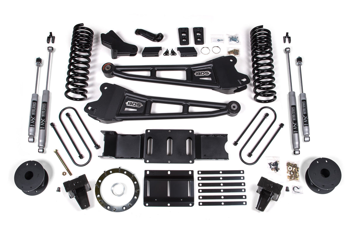 5.5 Inch Lift Kit w/ Radius Arm | Ram 3500 w/ Rear Air Ride (19-24) 4WD | Gas BDS Suspension