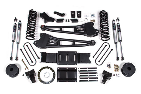 6 Inch Lift Kit w/ Radius Arm | Ram 3500 w/ Rear Air Ride (19-24) 4WD | Diesel BDS Suspension