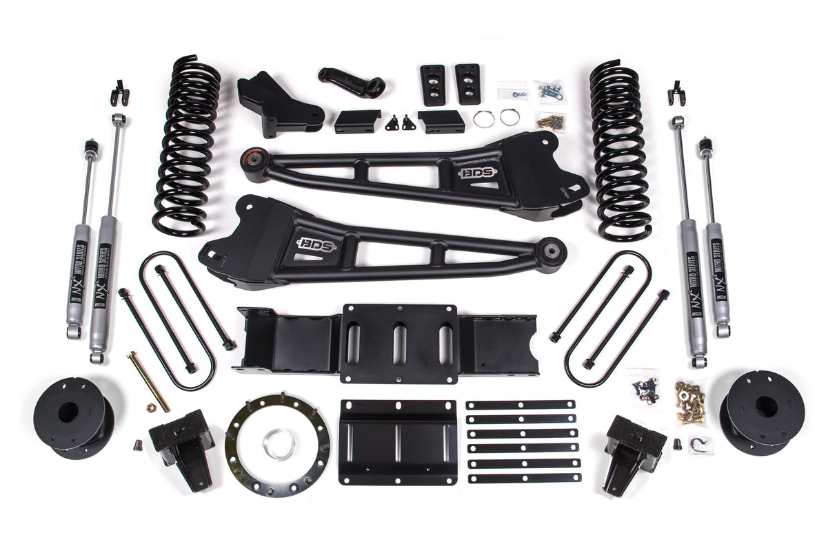6 Inch Lift Kit w/ Radius Arm | Ram 3500 w/ Rear Air Ride (19-24) 4WD | Diesel BDS Suspension