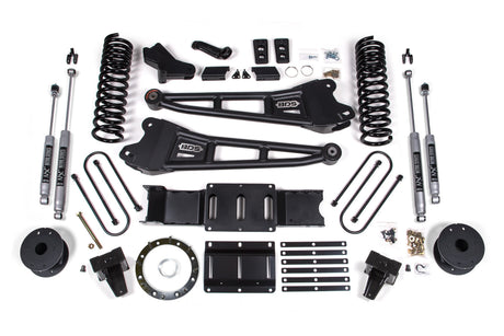 6 Inch Lift Kit w/ Radius Arm | Ram 3500 w/ Rear Air Ride (19-24) 4WD | Diesel BDS Suspension