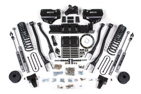 6 Inch Lift Kit w/ 4-Link | Ram 3500 w/ Rear Air Ride (19-24) 4WD | Diesel BDS Suspension