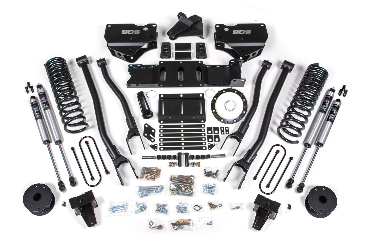 6 Inch Lift Kit w/ 4-Link | Ram 3500 w/ Rear Air Ride (19-24) 4WD | Diesel BDS Suspension